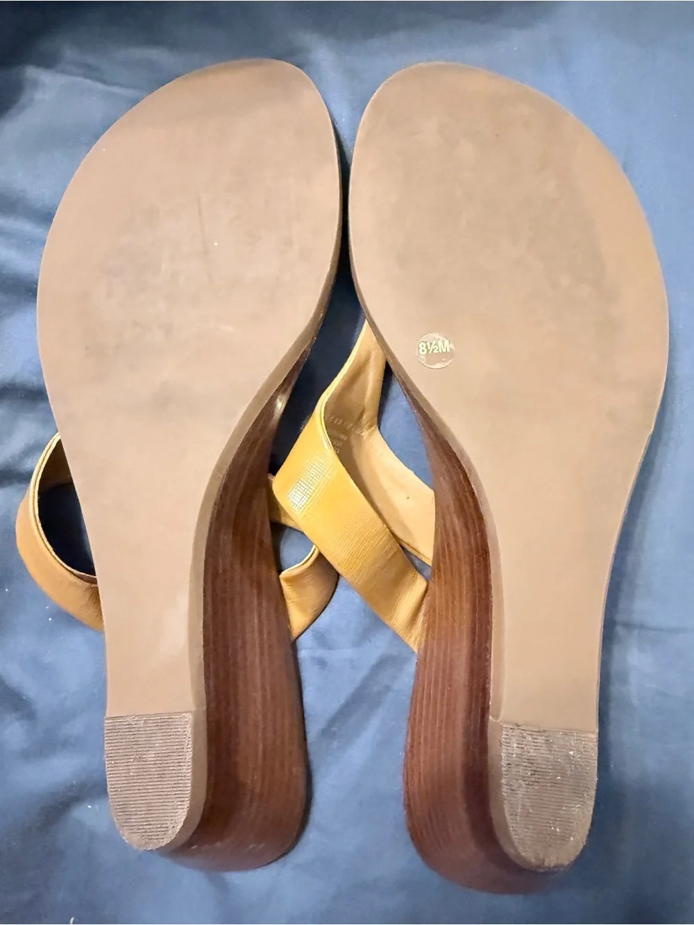 Tory Burch leather thong